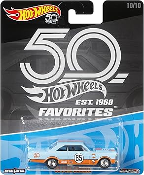 hot wheels amazon 50th anniversary vehicles