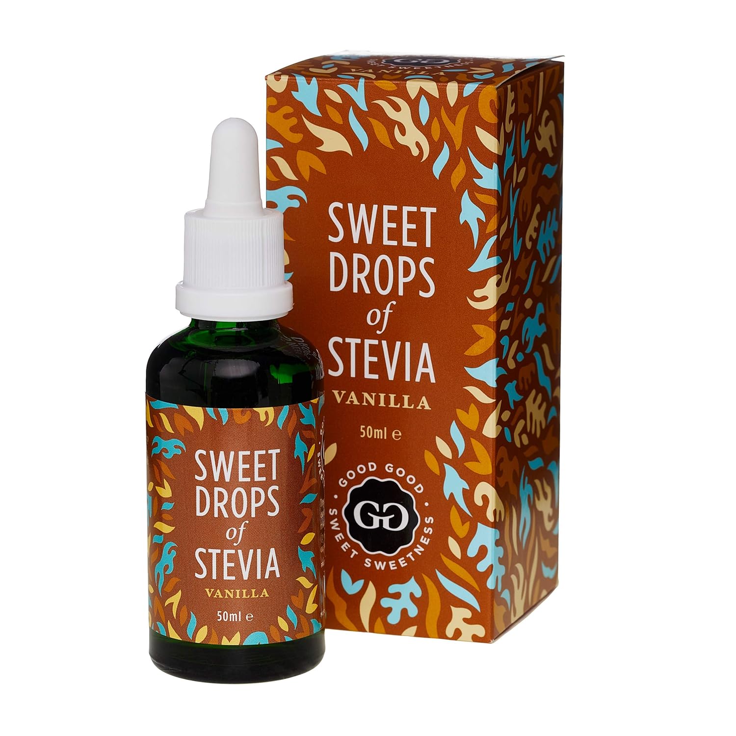 Vanilla Sweet Drops of Stevia by Good Good (1.7 Fl oz / 50ml) Select