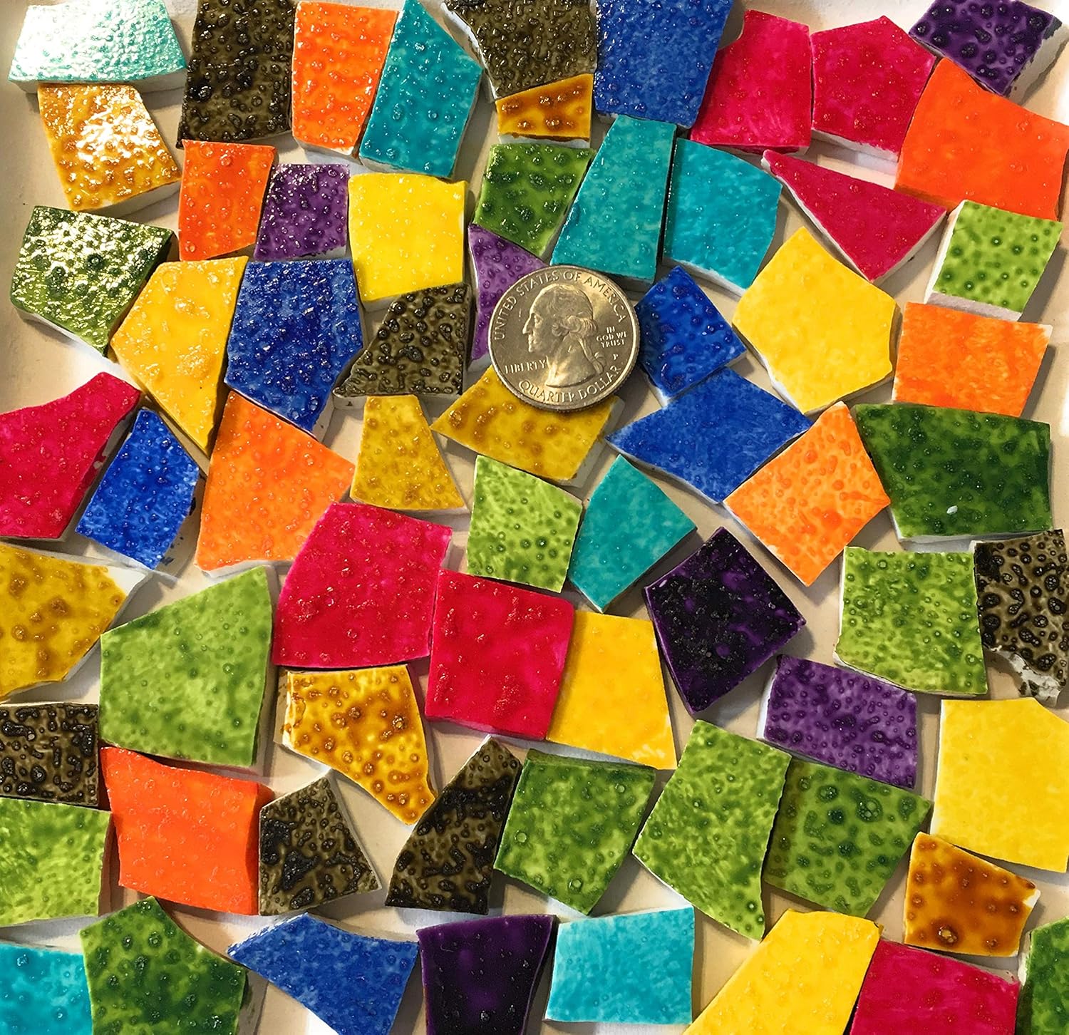 Mosaic Art and Crafts Supplies HP Hand Painted Recycled