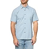 Eddie Bauer Men's Tall Short Sleeve Pack It Seersucker 2.0