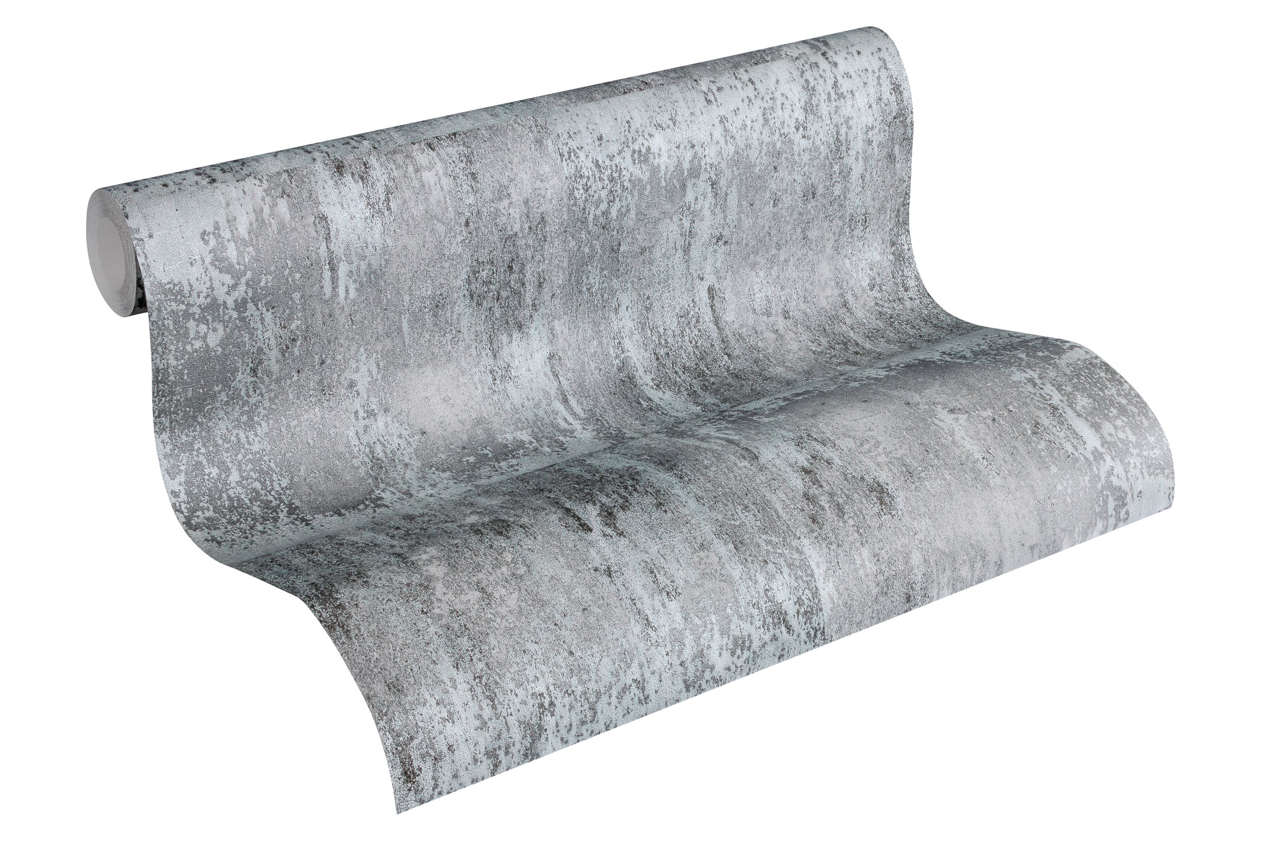 A.S. Création Vintage Wallpaper Elements Non-Woven Wallpaper 10.05 m x 0.53 m Grey Black Silver Made in Germany 361183 36118-3