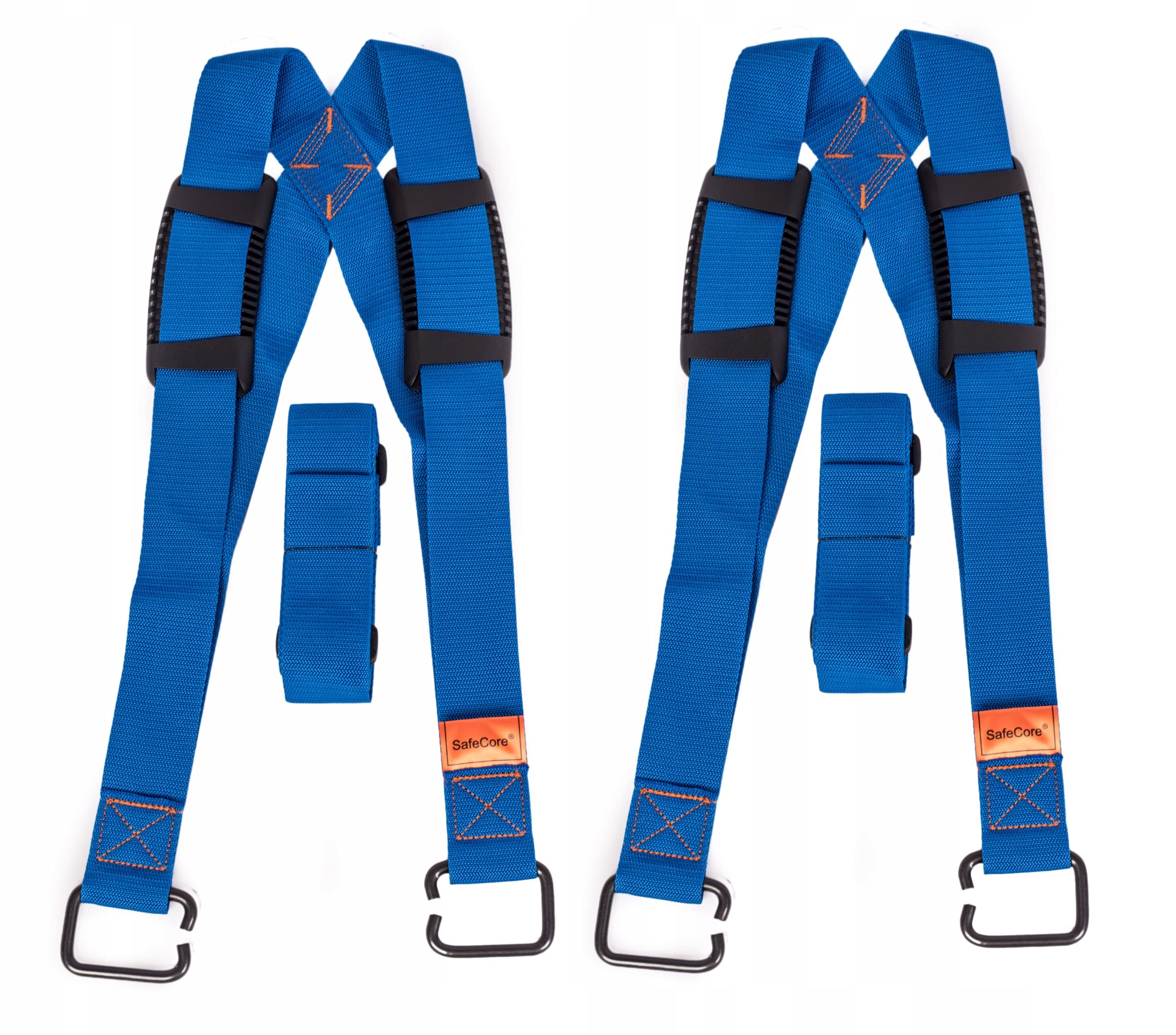 SafeCore lifting straps for movers, heavy duty furniture lifting straps for 2 people, adjustable 3.5 m harness system up to 450 kg for moving heavy furniture and appliances — image 1