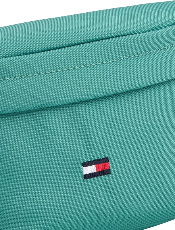 Bambini Unisex Marsupio Essential Bumbag con Chiusura a Clip, Turchese (Bahama Green), Taglia Unica
