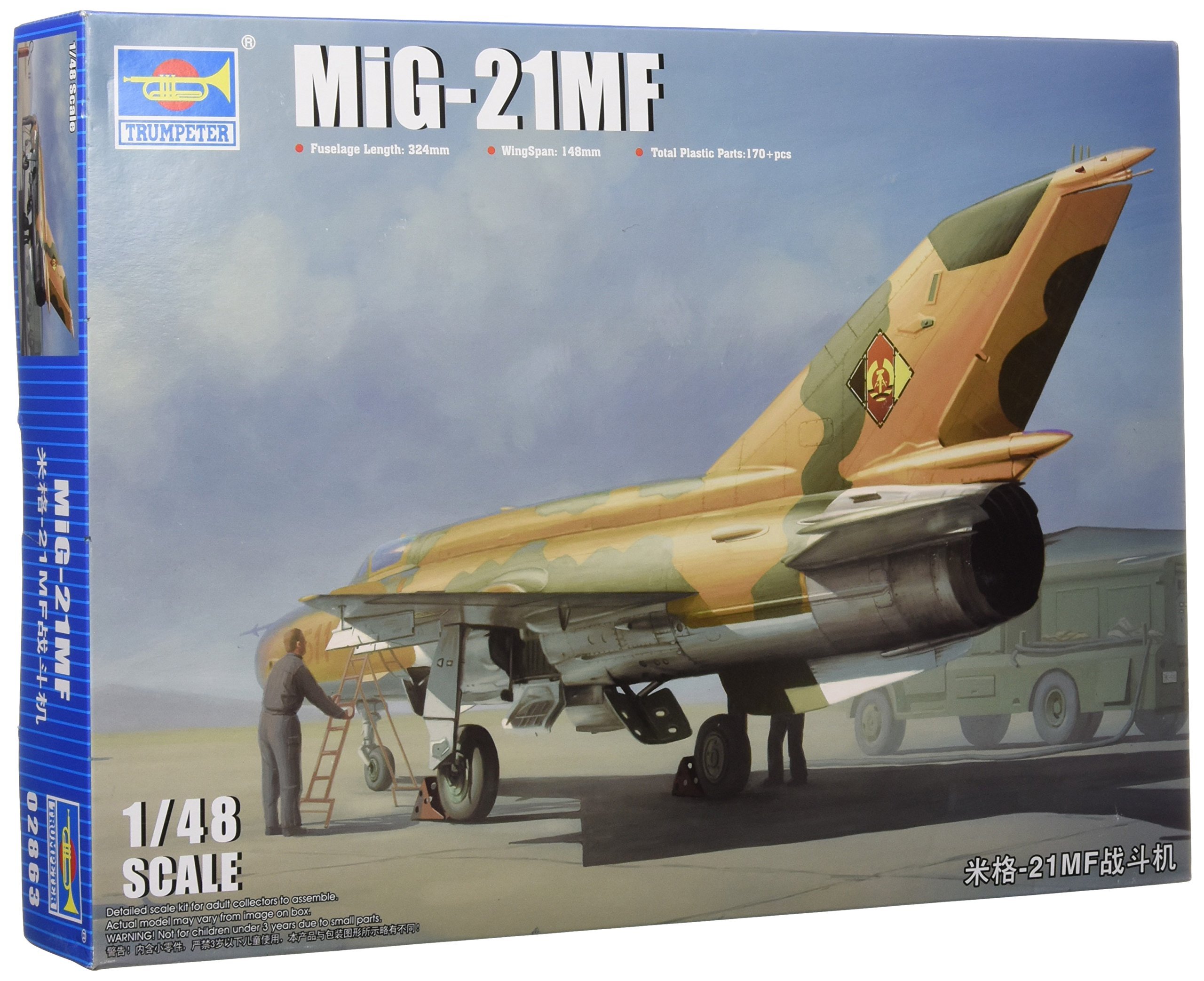 Trumpeter 1: 48 - Mikoyan Mig-21 Mf Fishbed J