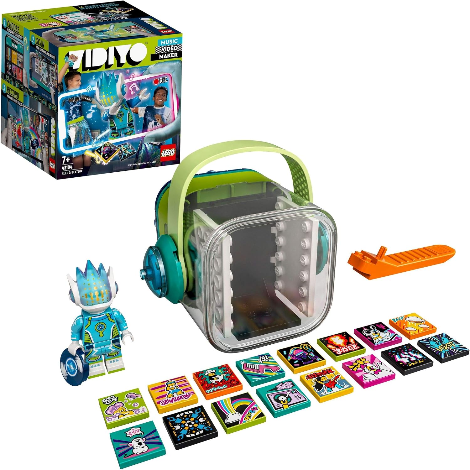 LEGO 43104 VIDIYO Alien DJ BeatBox, Multi-color