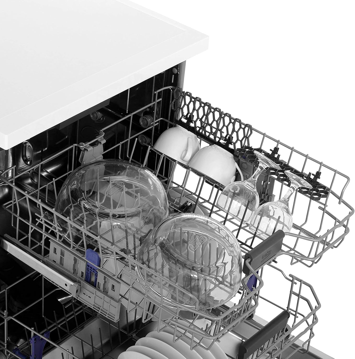 beko dfn28r22w standard dishwasher