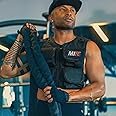 MiR Short Weighted Vest With Zipper Option 20lbs - 60lbs Solid Iron Weights. Workout Vest for Men and Women.