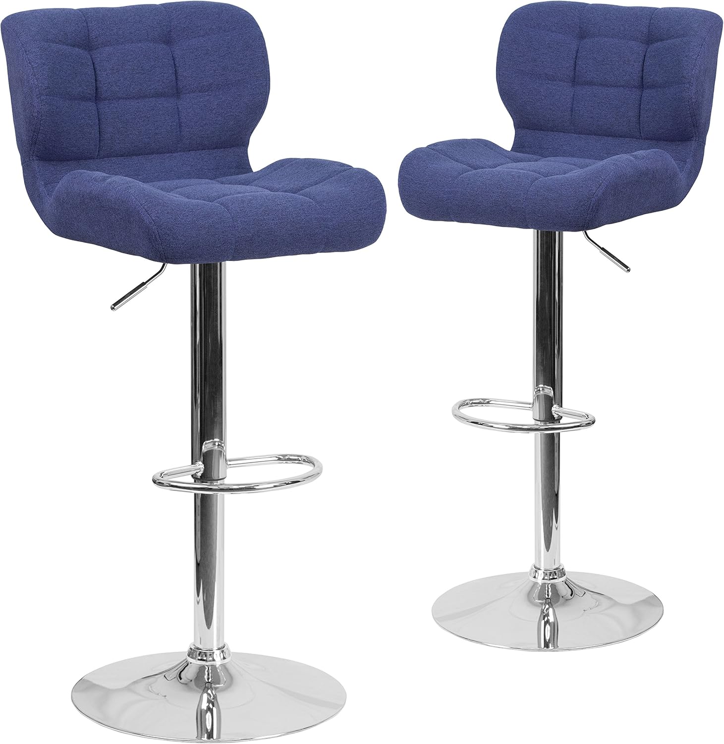 Best Bar Stool Chrome Fabric