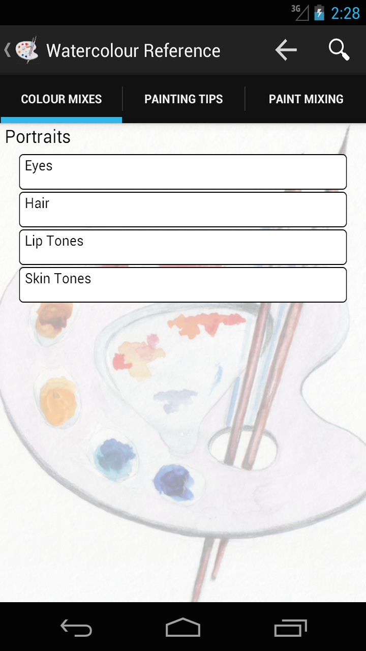 Watercolour Reference