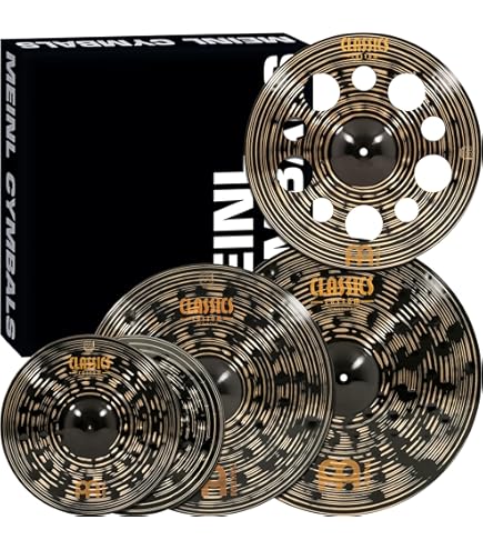 Amazon.com: Meinl Cymbals Byzance Extra Dry Complete Set — Made in
