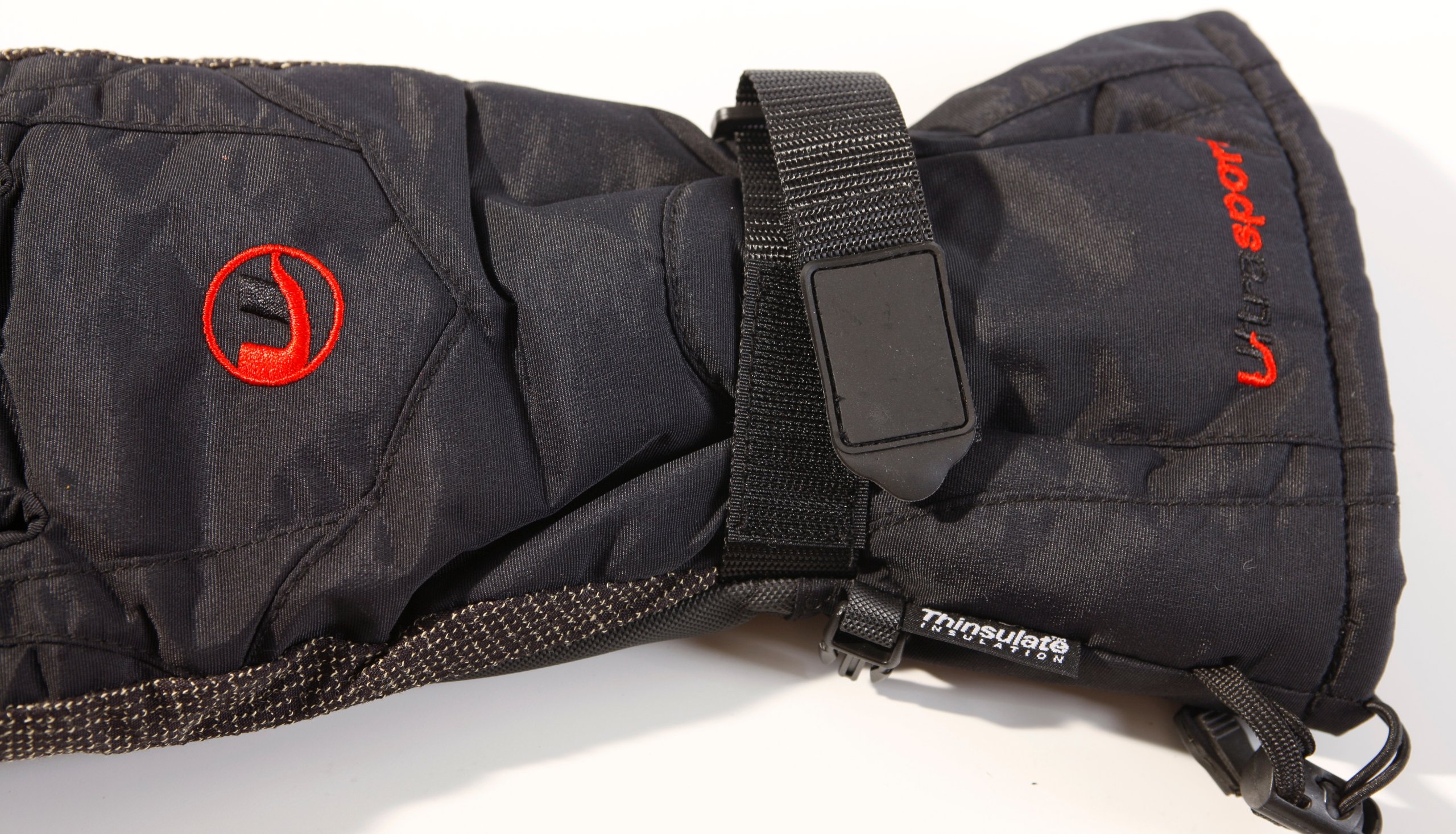 Ultrasport Gants fonctionnels de ski/snowboard pour homme avec Thinsulate Insulation et Ultraflow 10.000 - Noir - Taille: S