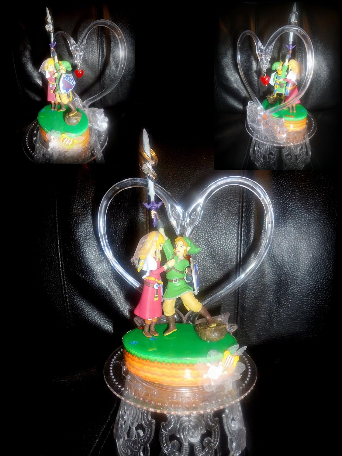 Nintendo The Legend Of Zelda Wedding Cake Topper Amazon Ca Home Kitchen