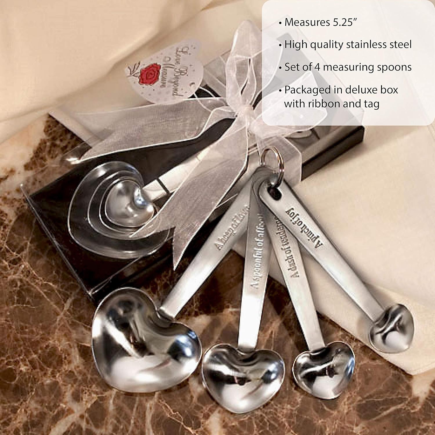 baby shower measuring spoon favors