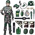Spooktacular Creations Army Costume for Boys, Kids Military Costume, Camo Special Forces Outfit for Kids Halloween Cosplay
