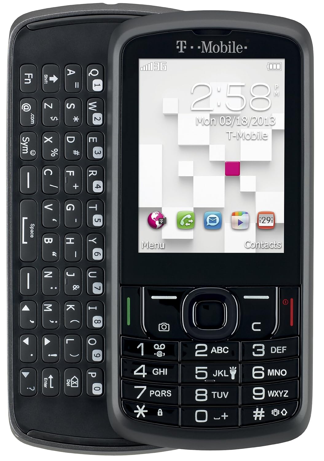 Amazon.com: Alactel Sparq II 875 3G Cell Phone w/ QWERTY Keyboard (