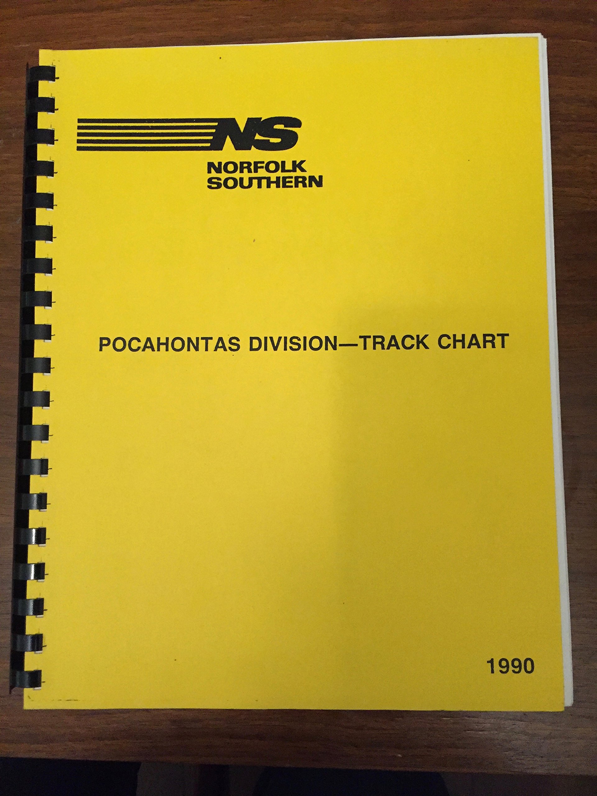 Norfolk Southern Pocahontas Division 1990 Track Maps Norfolk Southern Amazon Com Books