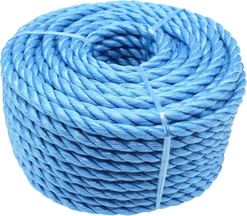EAI Blue Polypropylene Rope 10mm x 30 Metre General Purpose Towing Mooring