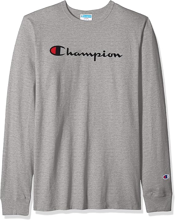 champion script long sleeve men's hoodie