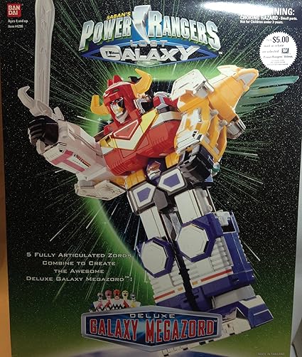 power rangers lost galaxy zords