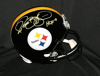 jerome bettis autographed helmet