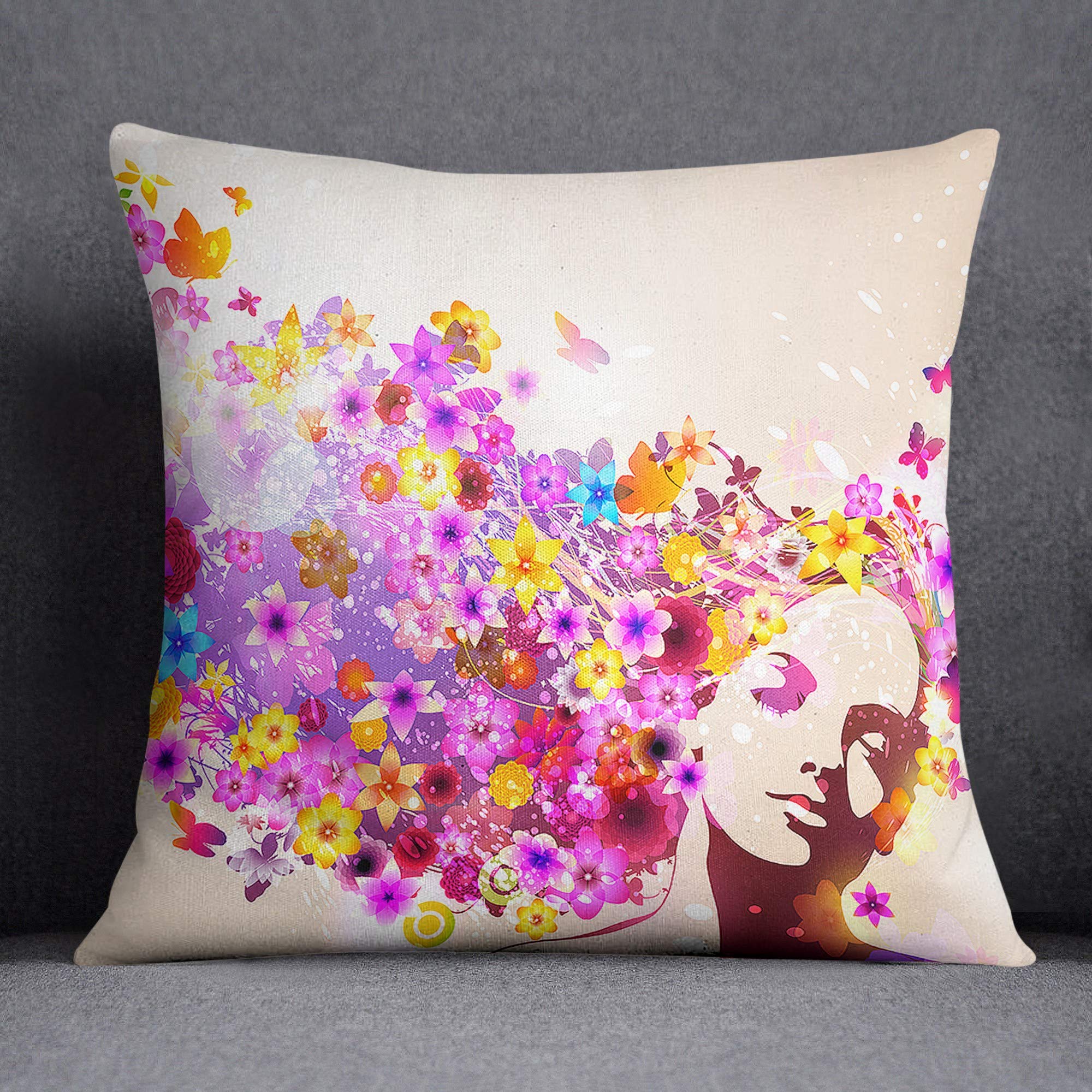 Bonamaison Decorative Cushion Cover, Multi, 45x45