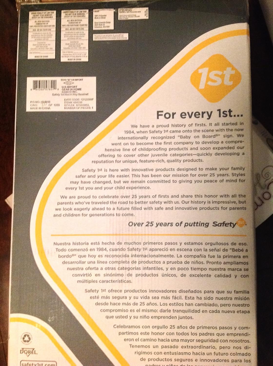 safety 1st nod a way bassinet