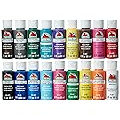 Apple Barrel Acrylic Paint Set, 18 Piece (2-Ounce), PROMOABI Best Selling Colors I