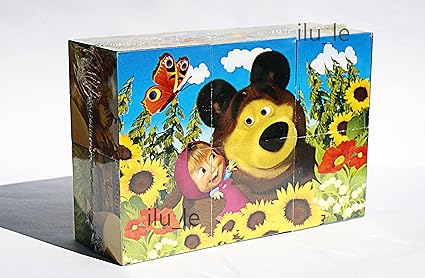masha and the bear blocks