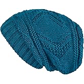 Lilax Knit Slouchy Oversized Soft Warm Winter Beanie Hat