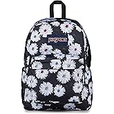 JanSport SuperBreak Plus Backpack with Padded 15-inch Laptop Sleeve and Integrated Bottle Pocket - Spacious and Durable Daypack for Work and Travel - Eyeball Blossom