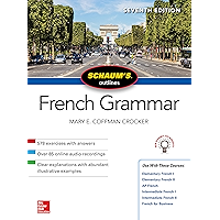 Schaum's Outline of French Grammar, Seventh Edition (Schaum's Outlines) (French Edition) book cover