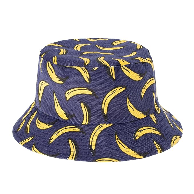 ZLYC Unisex Früchte Druck Sonnenhut Strandhut Fishermütze Outdoor-Hut