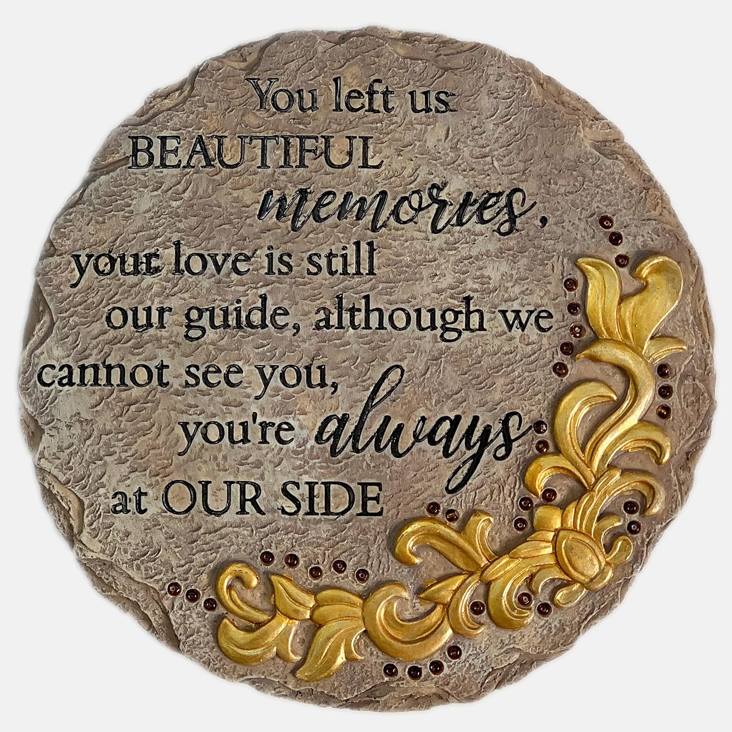 Hardscaping Materials - Memorial Stepping Stone - in Memory of Loved One Gifts - Memorial Gifts (Memorial Stones How Sympathy Gifts for Loss of Loved one)