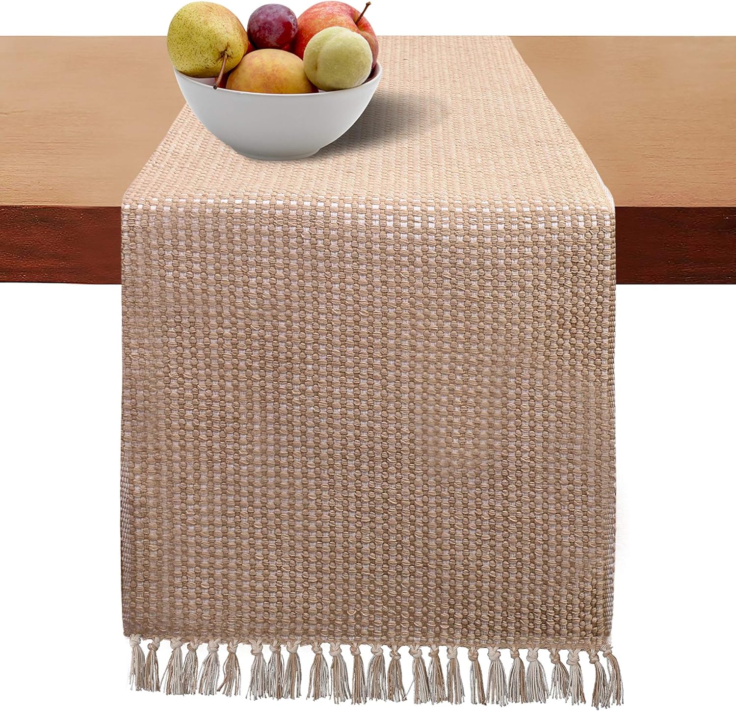Best Dining Table Runner, Black And Beige