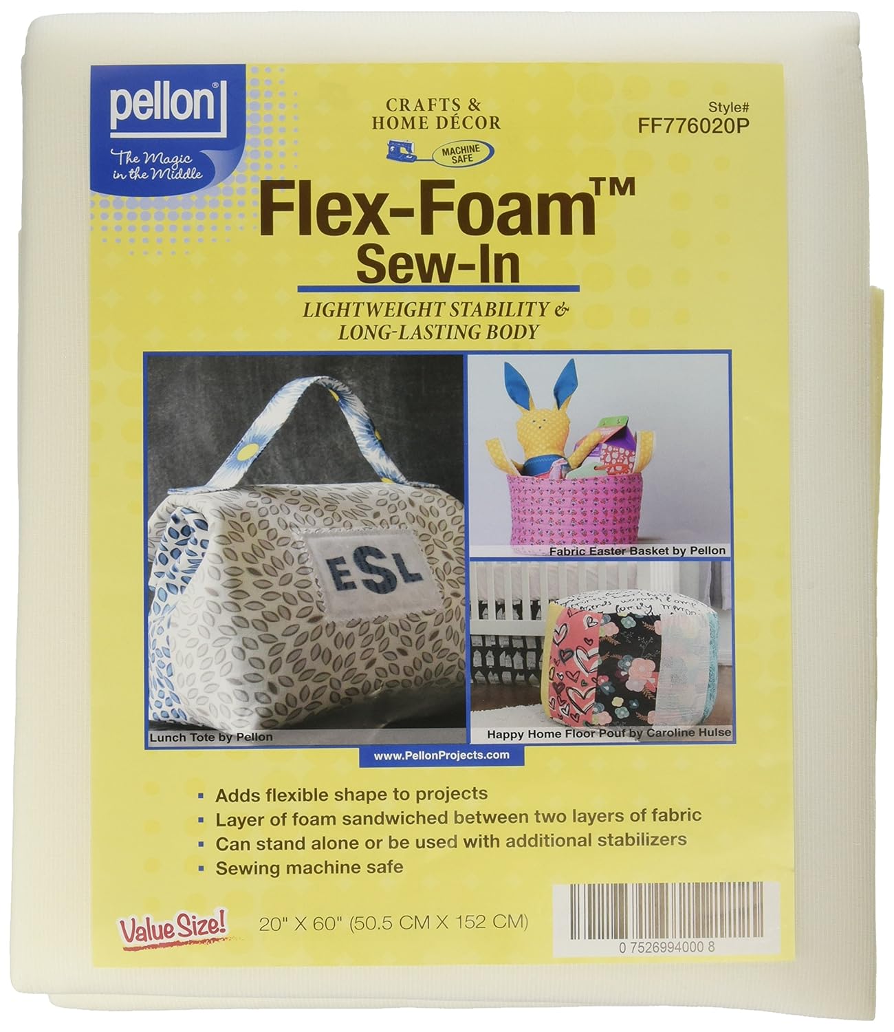 Pellon FlexFoam Sewin stabilizer20inch x 152 cm Amazon.fr Cuisine
