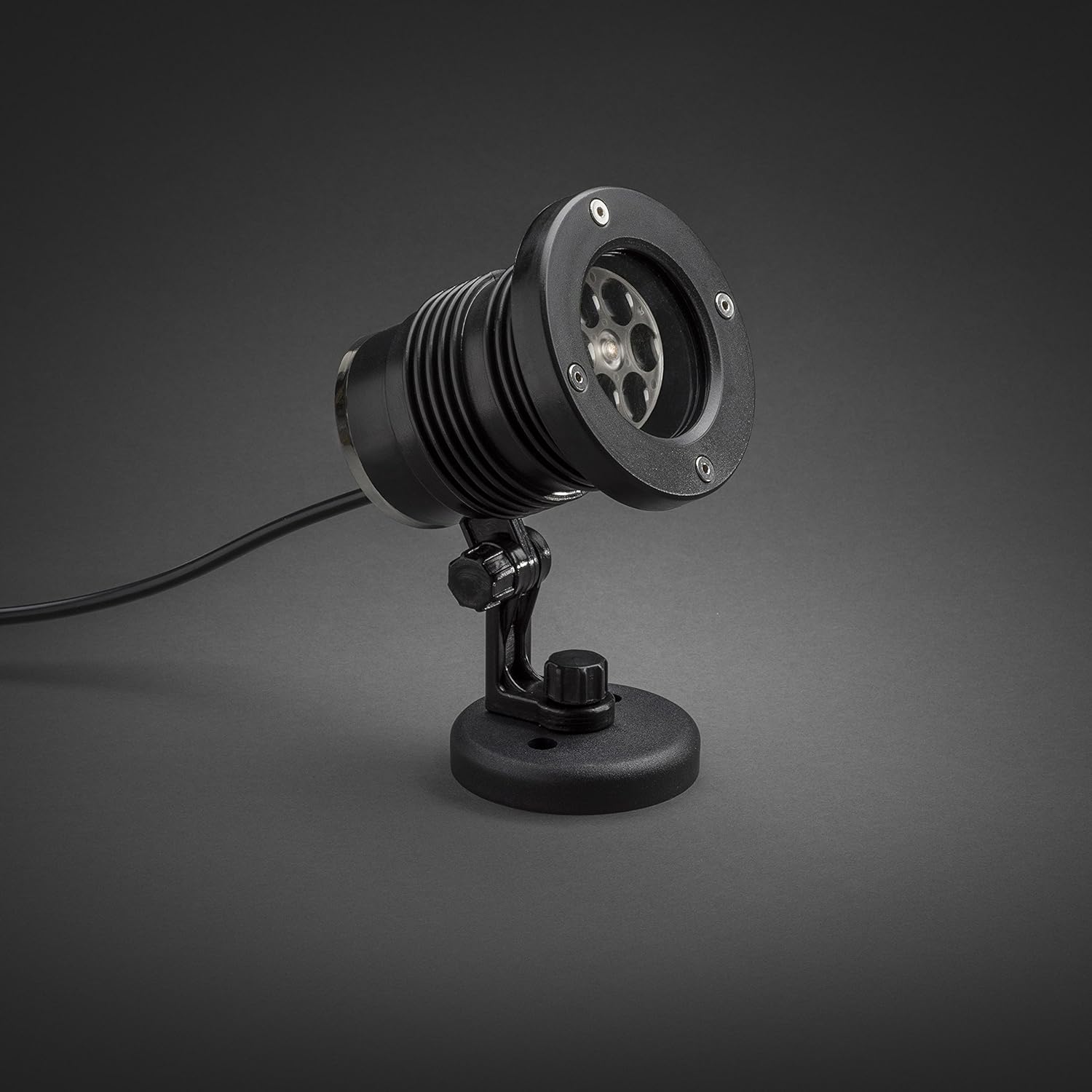 Konstsmide LED Light Projector, with Moving Snowflakes, with Remote Control, 6H Timer, On/Off Switch - Image 3