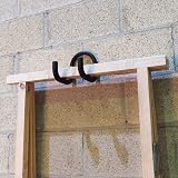 Amig Tool Hanging Hook Bicycle Garden Garage Storage Bracket Zinc Plated Steel view 6