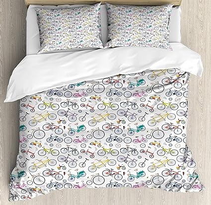 bicycle duvet cover