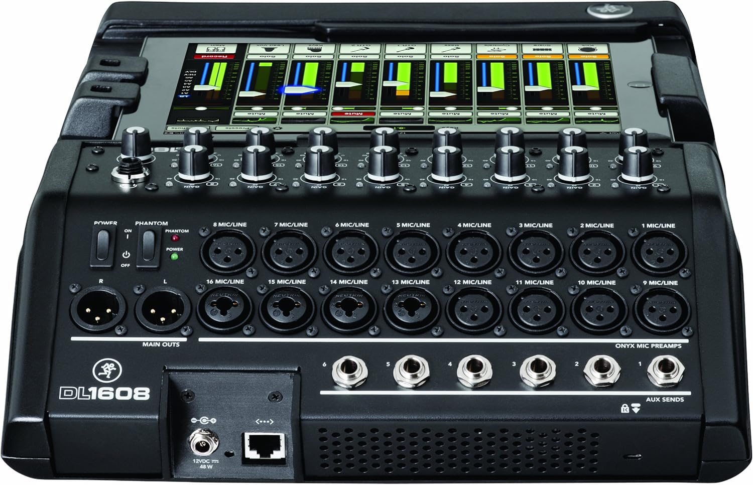Mackie DL1608 iPadControlled 16Channel Digital Live Sound Mixer +30