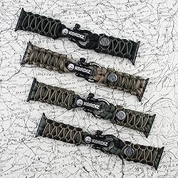 KORDIZ Survivor Pro,Paracord Apple Watch Band