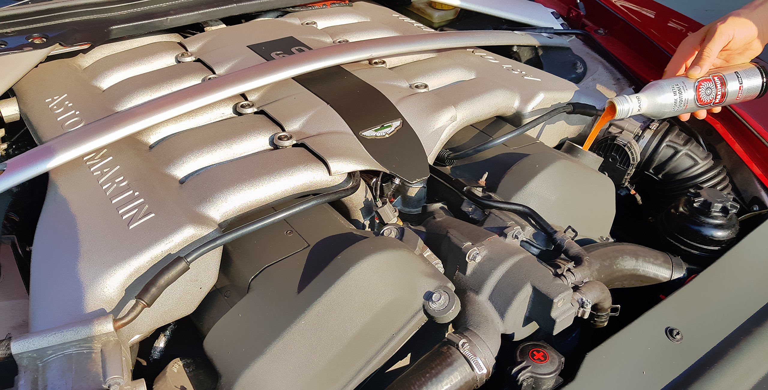 Xado engine oil additive, atomic metal conditioner, maximum twin turbo