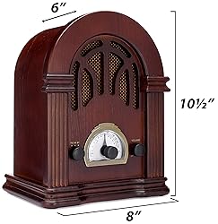 ClearClick Retro AM/FM Radio with Bluetooth