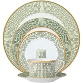 Noritake Infinity Green Gold 5-Piece Place Setting, Service for 1