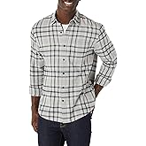 Amazon Essentials Men's Long-Sleeve Flannel Shirt