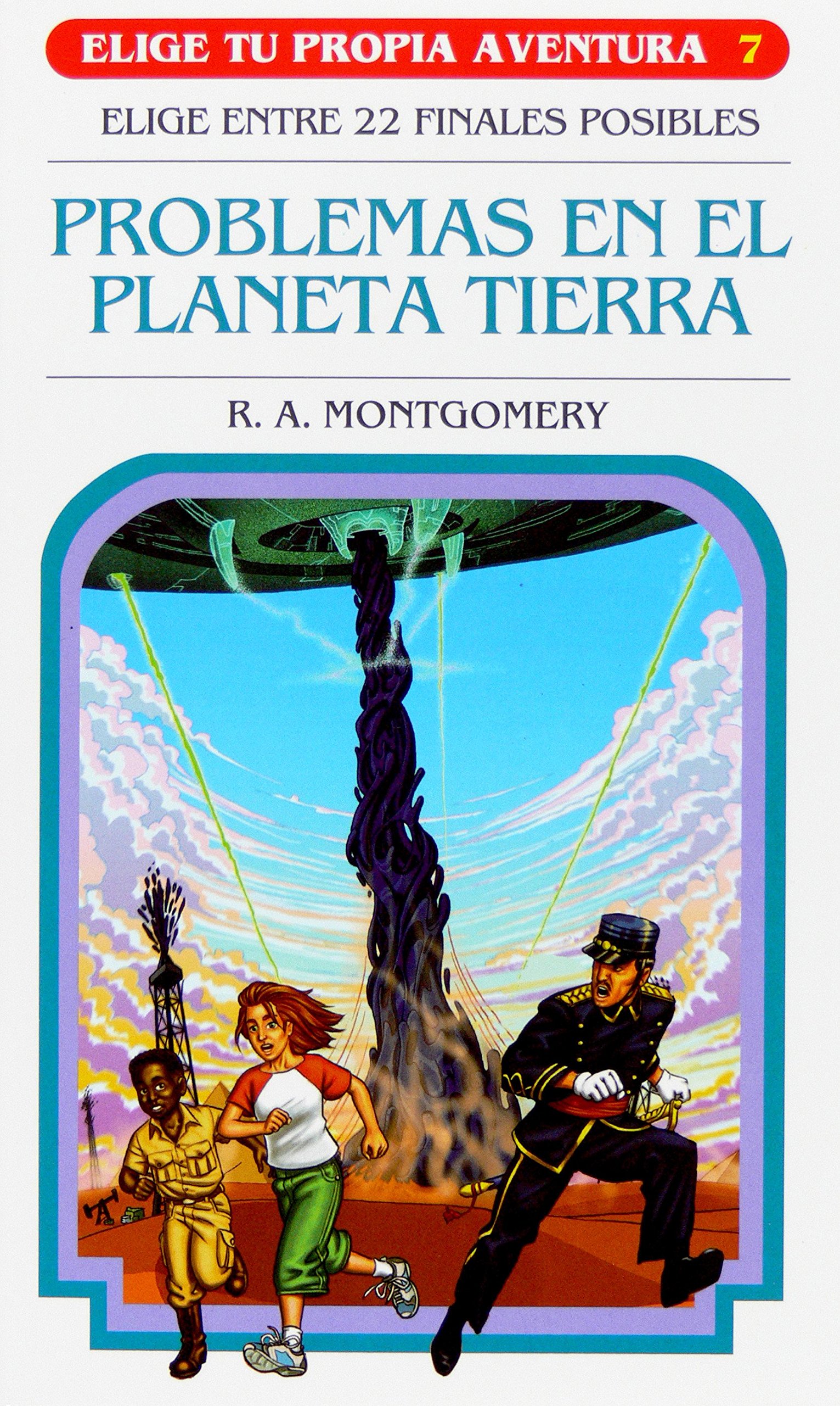 Portada de Problemas en el planeta Tierra (Elige tu propia aventura)