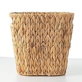 Rlosjin Wicker Trash Can, Bathroom Trash