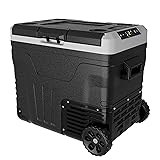 EKOJUCE 12 Volt Refrigerator Portable Fridge - 53