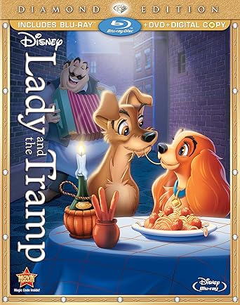  Lady And The Tramp (1955) 720p HEVC BluRay Hollywood Movie ORG. [Dual Audio] [Hindi or English] x265 AAC ESubs [450MB] Full Movie Download