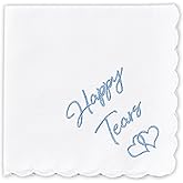 Mother Of The Bride Gifts Something Blue For Bride On Wedding Day Handkerchief