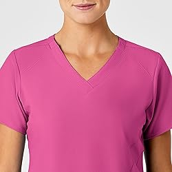 WonderWink W123 Women’s Stylized V-Neck Scrub Top